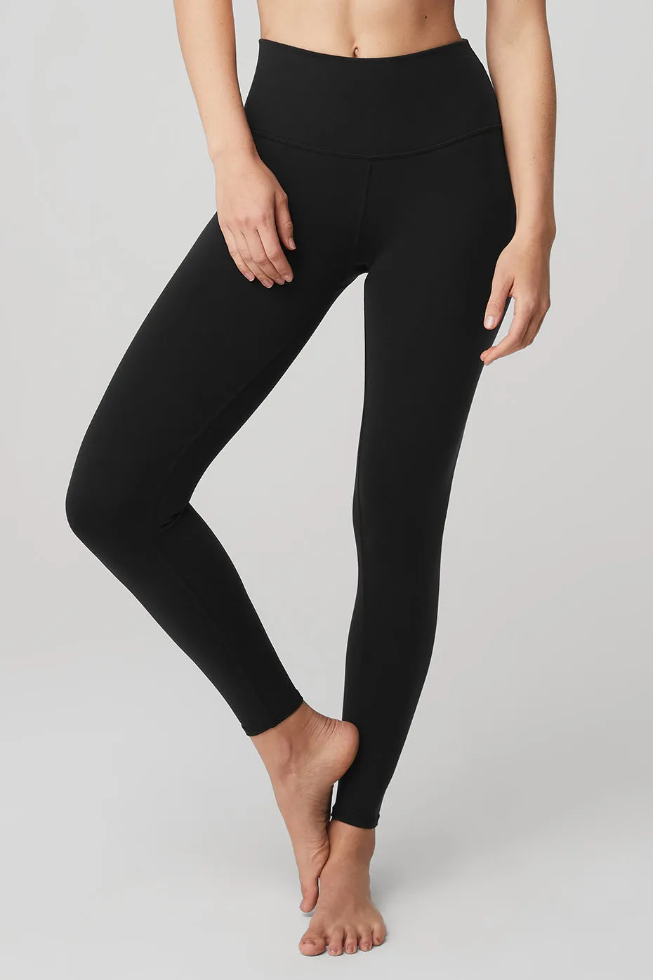 7/8 High-Waist Airbrush Legging - Black