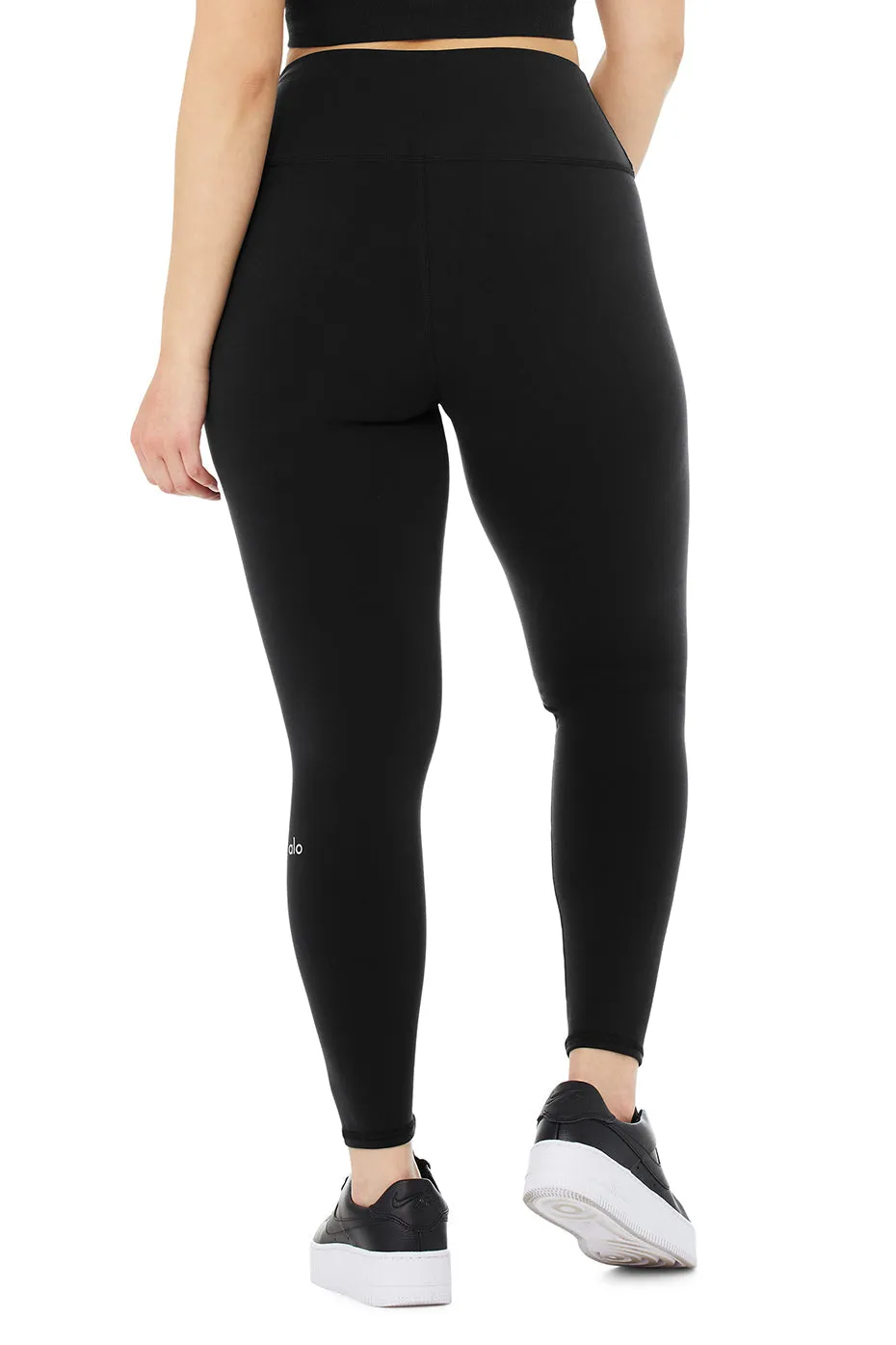 7/8 High-Waist Airbrush Legging - Black