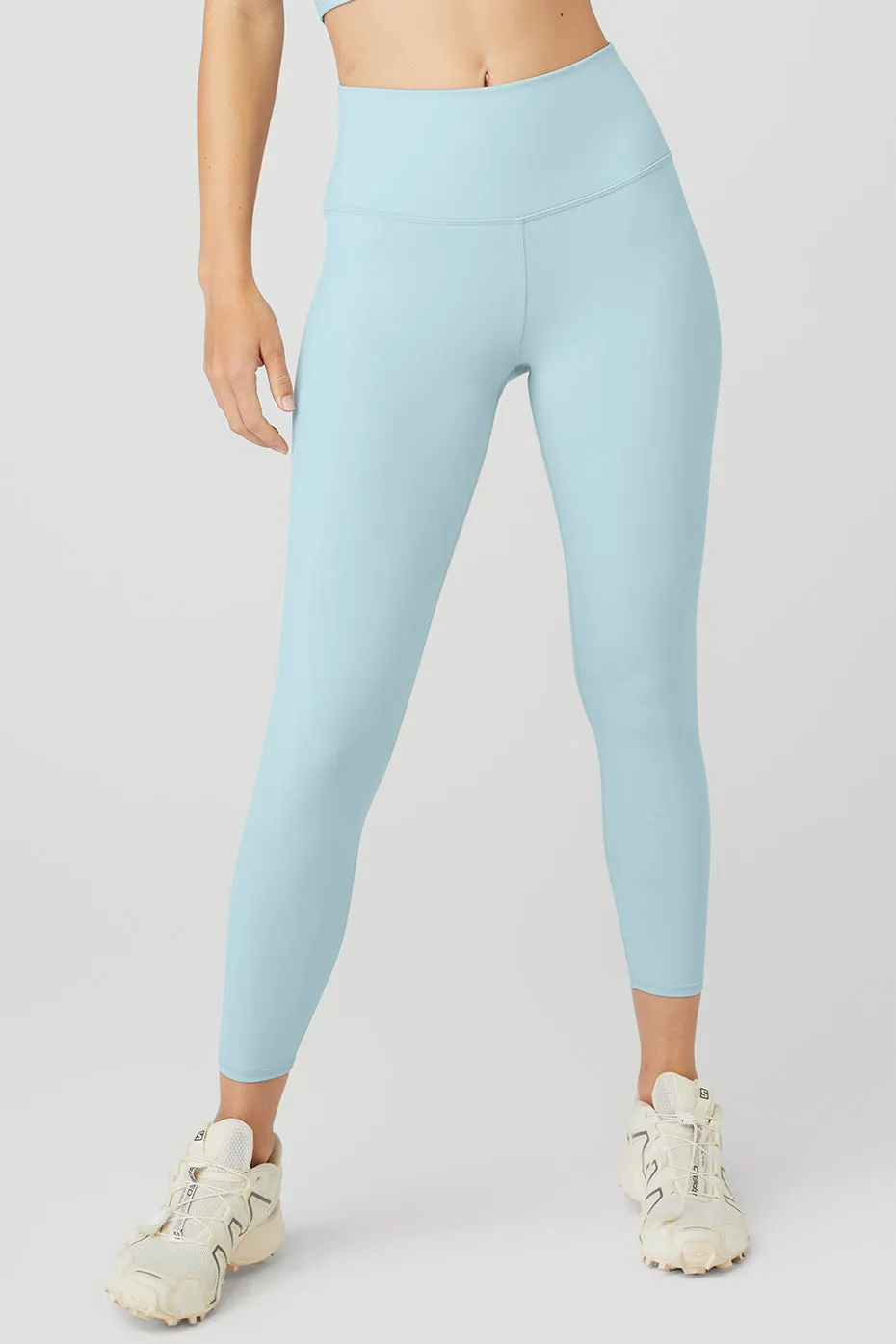 7/8 High-Waist Airbrush Legging - Chalk Blue