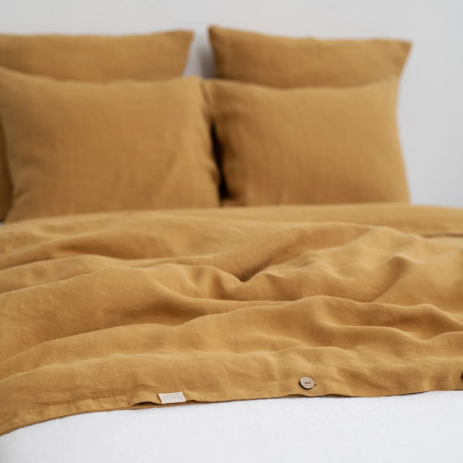 Amber Hemp Duvet Cover