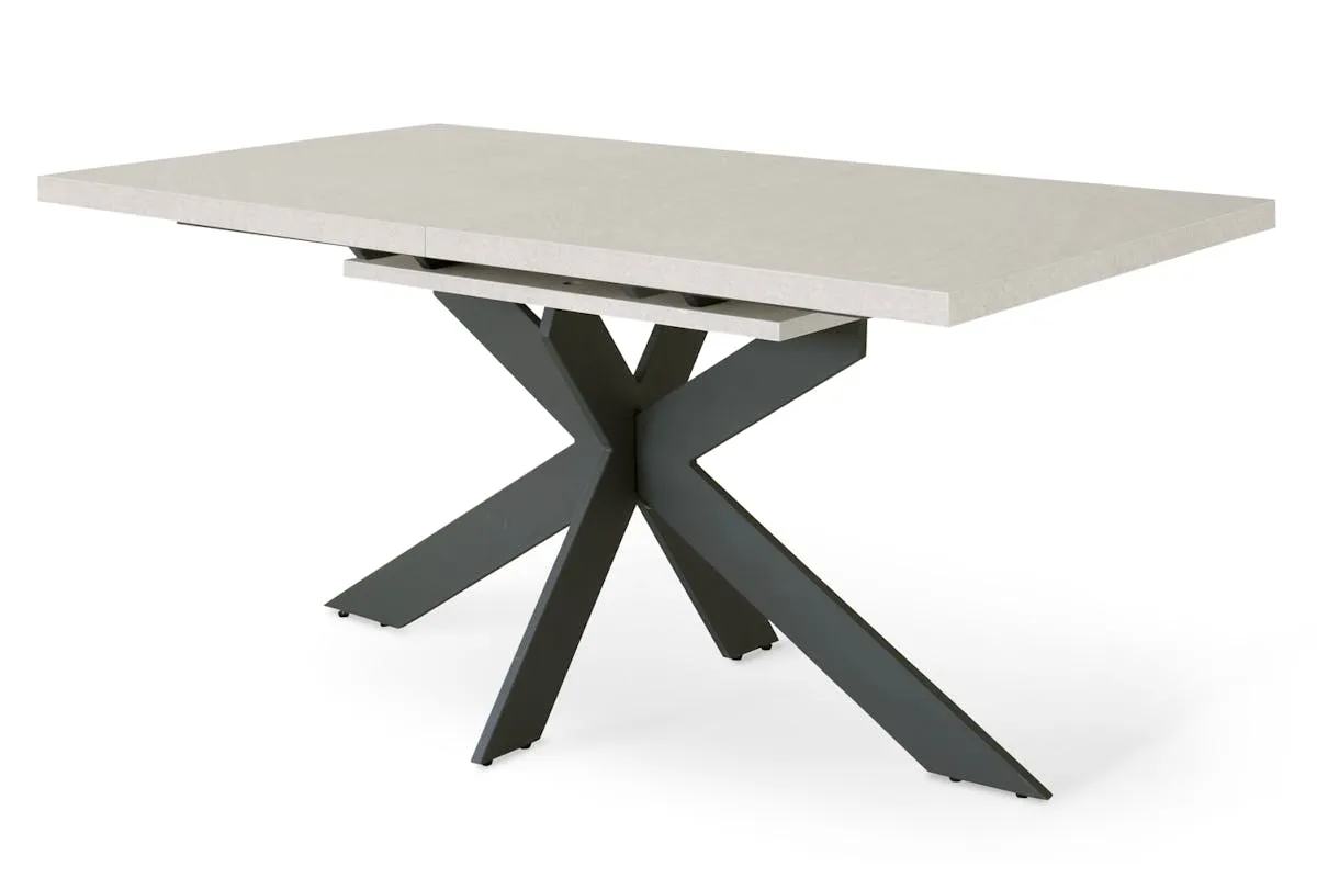 Ark Rectangular Extending Dining Table | Sand