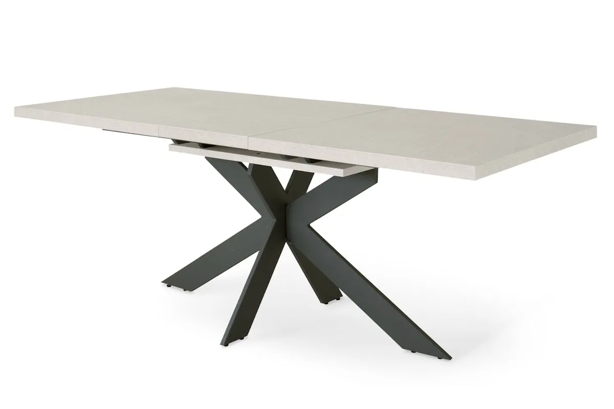 Ark Rectangular Extending Dining Table | Sand