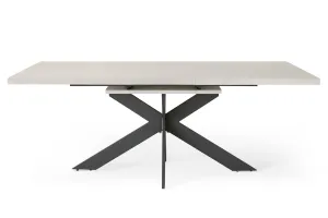 Ark Rectangular Extending Dining Table | Sand