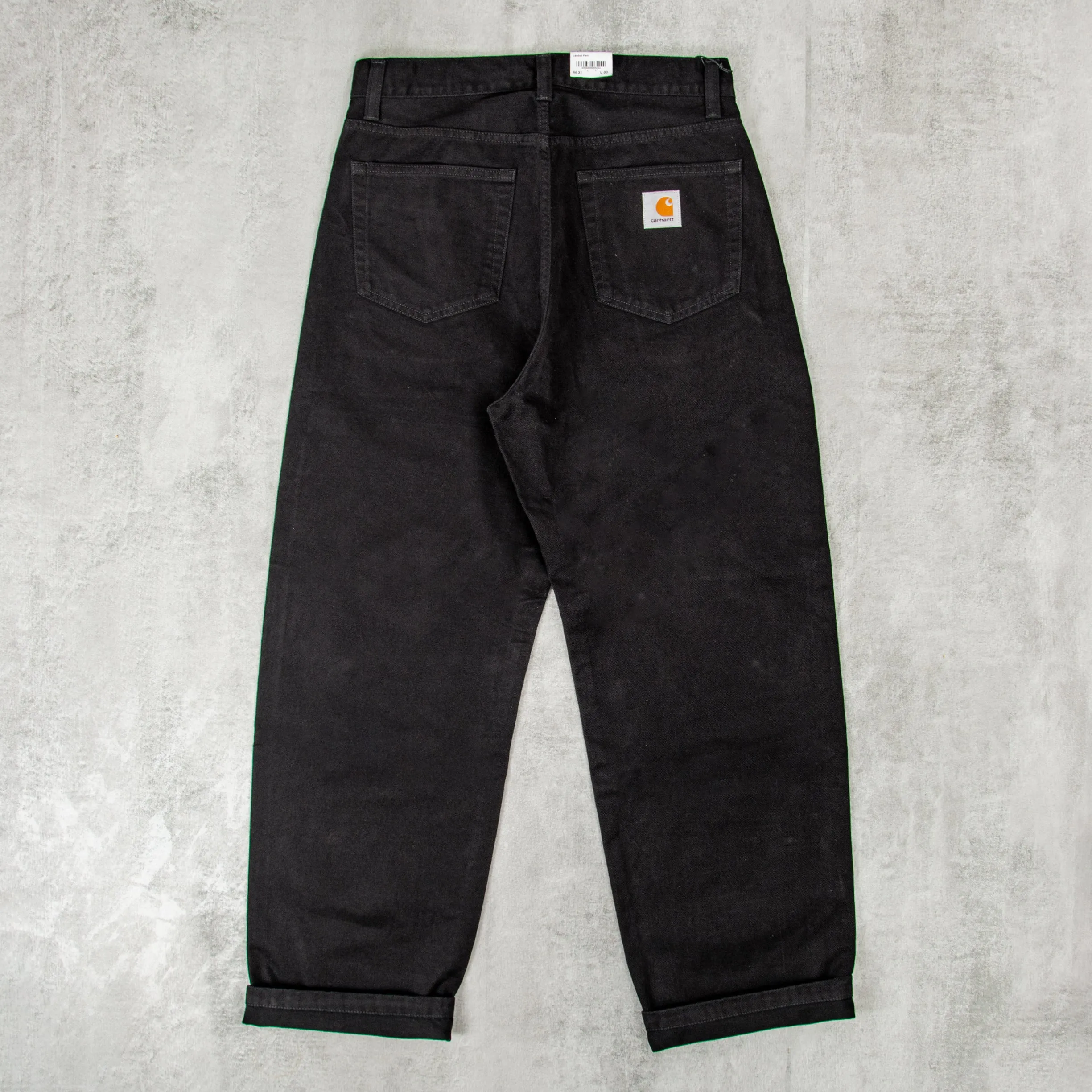 Carhartt WIP Landon Pant - Black Rinsed