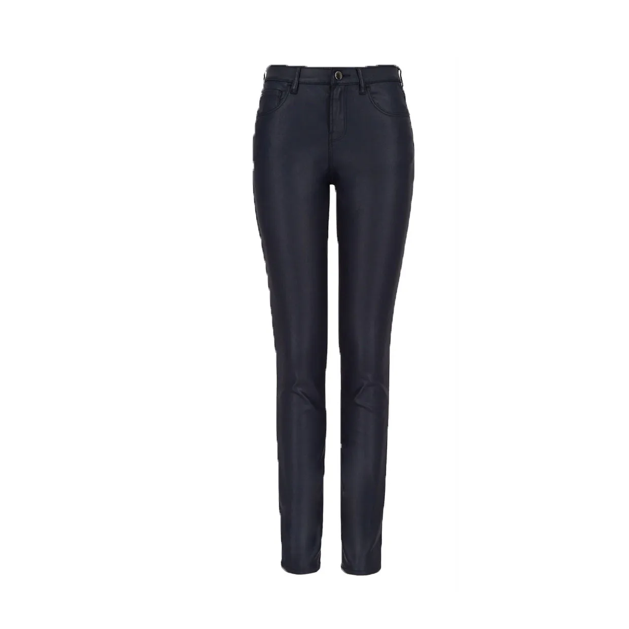 Emporio Armani J20 Coated Skinny Jeans