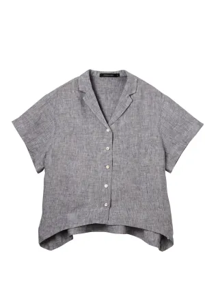 Evie Short Sleeve Shirt Fog