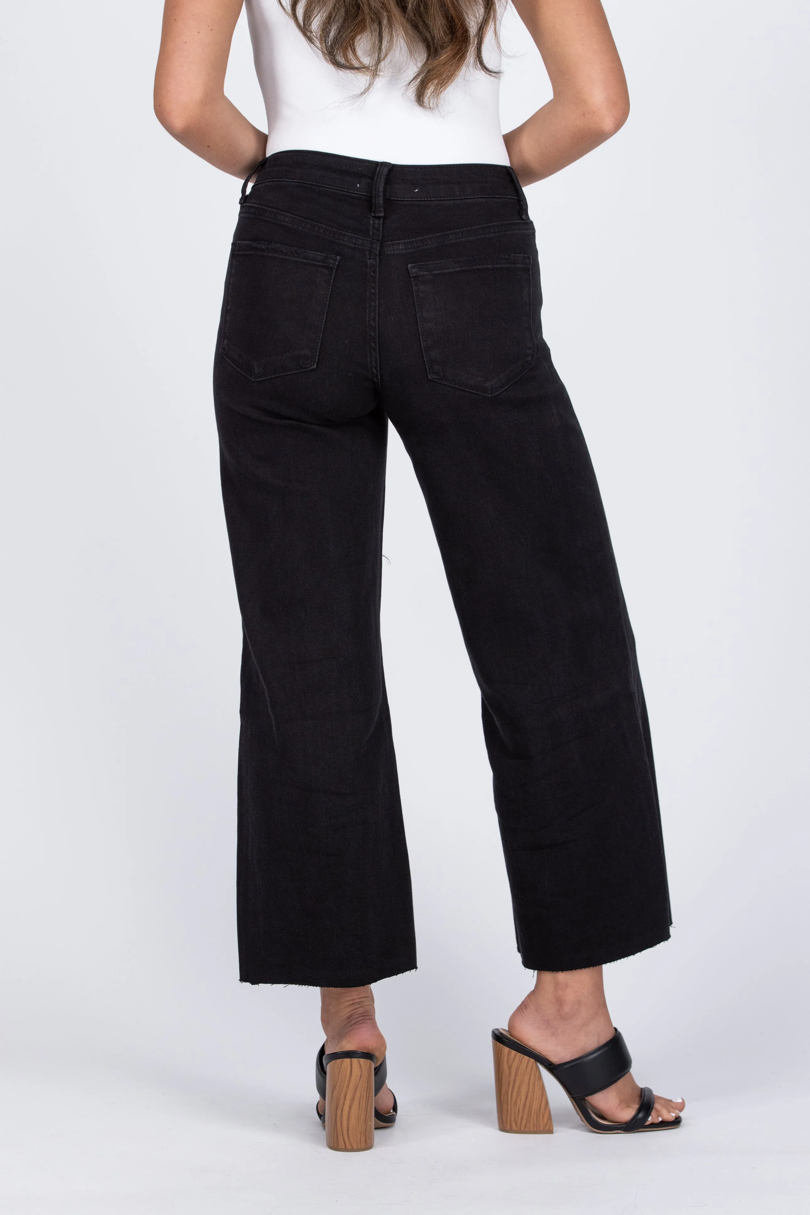 Forgotten Thoughts from Lovervet: High-Rise Crop Wide Leg Denim