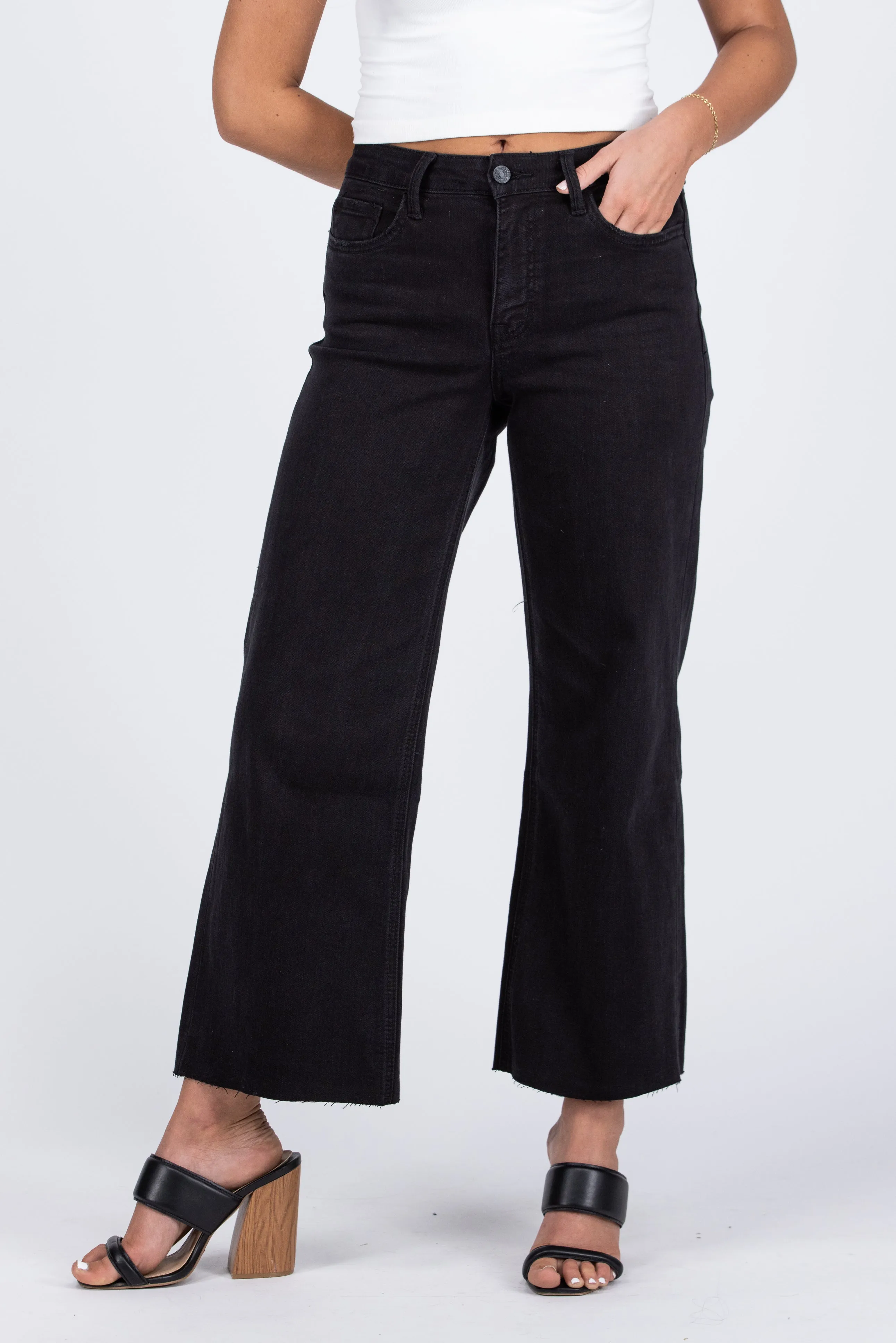 Forgotten Thoughts from Lovervet: High-Rise Crop Wide Leg Denim