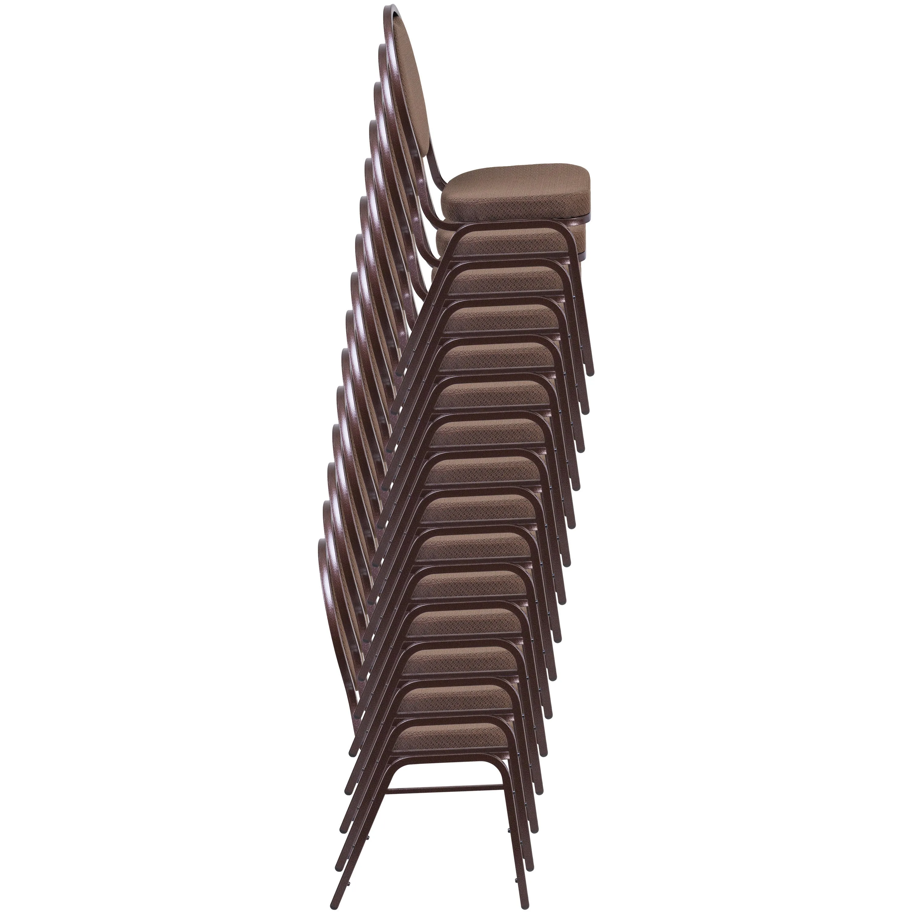 HERCULES Series Teardrop Back Stacking Banquet Chair