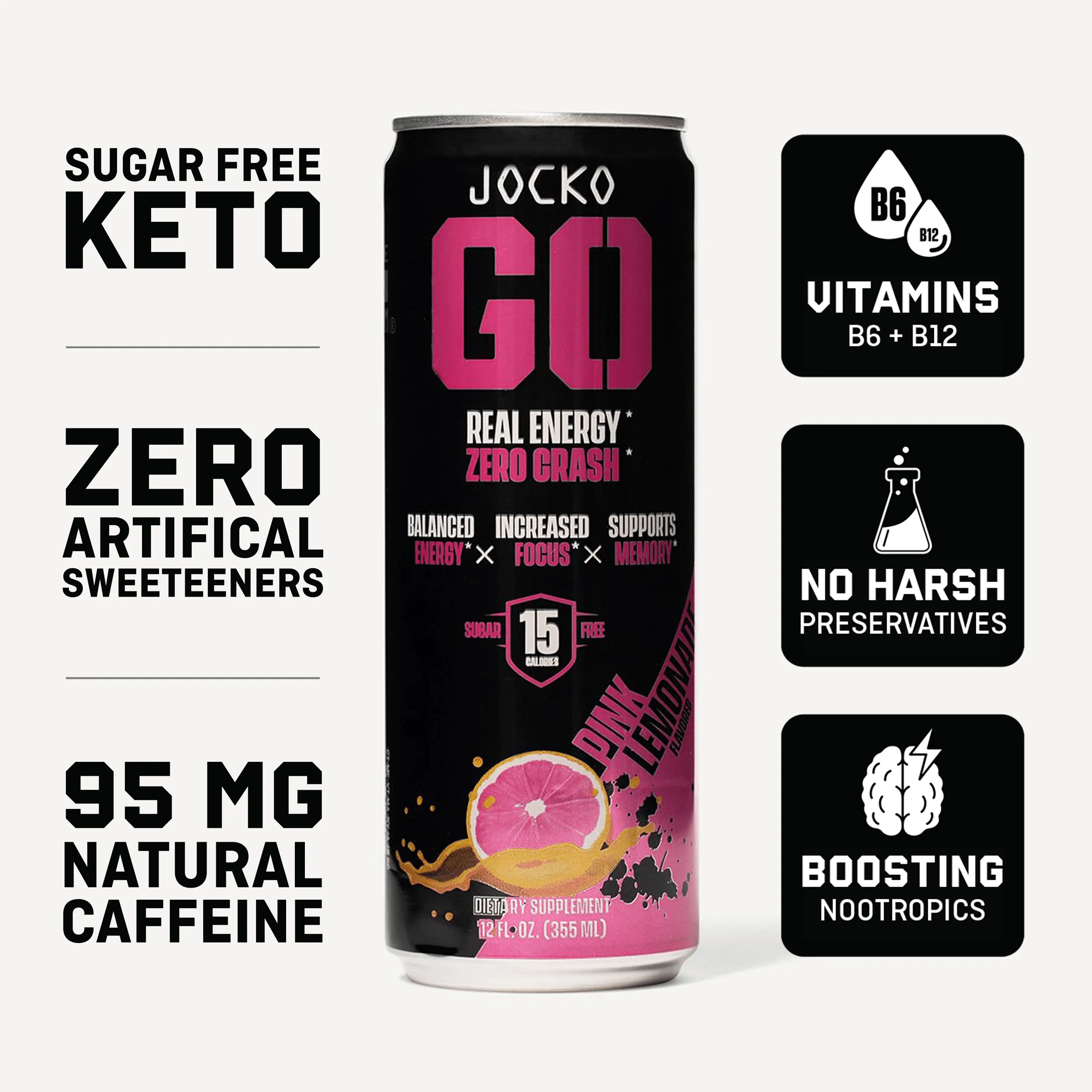 JOCKO GO ENERGY DRINK 12-PACK