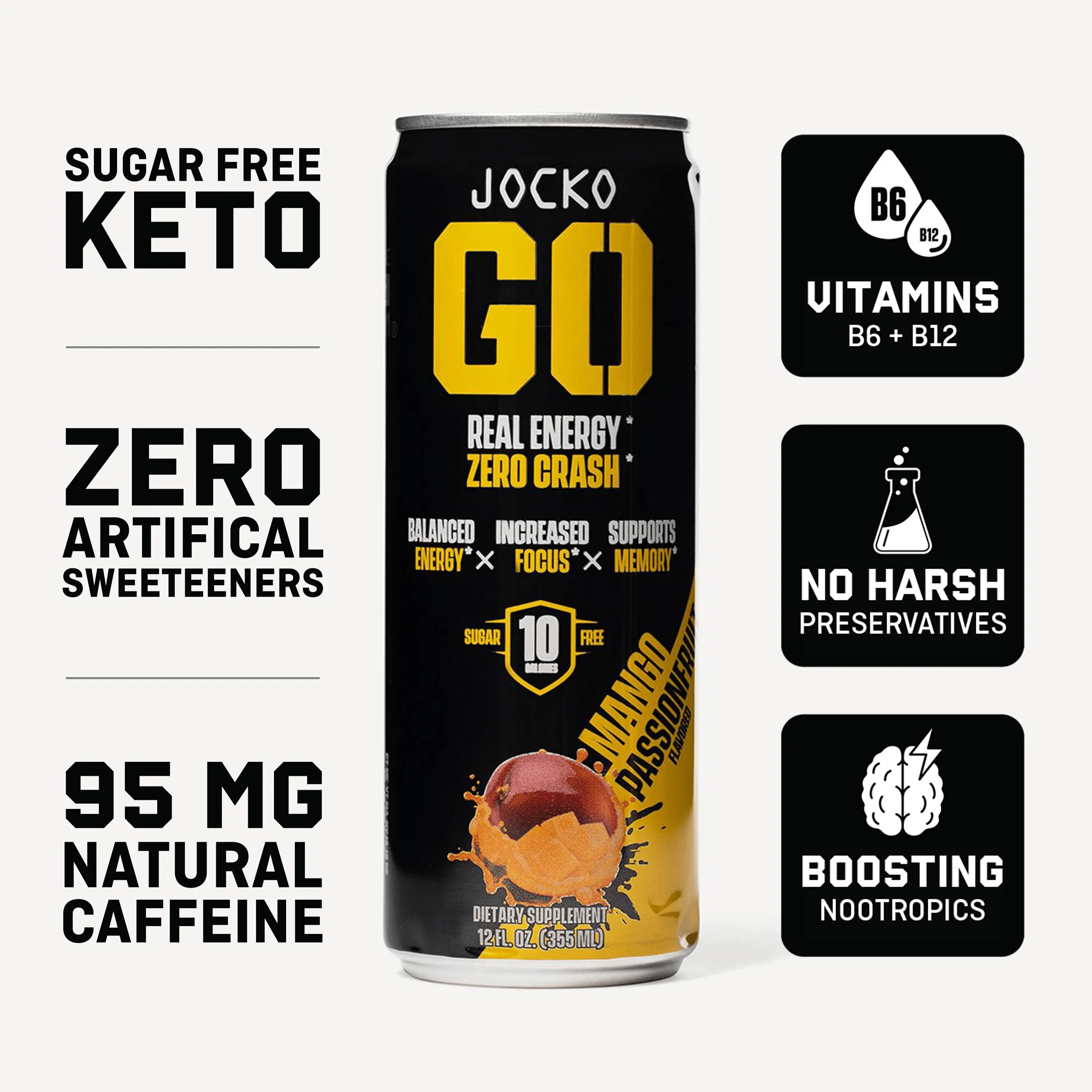 JOCKO GO ENERGY DRINK 12-PACK