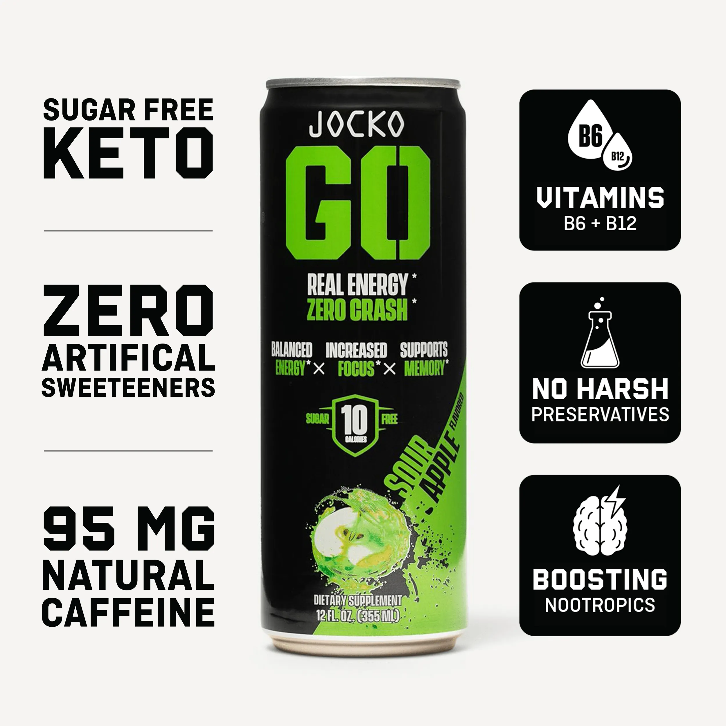 JOCKO GO ENERGY DRINK 12-PACK