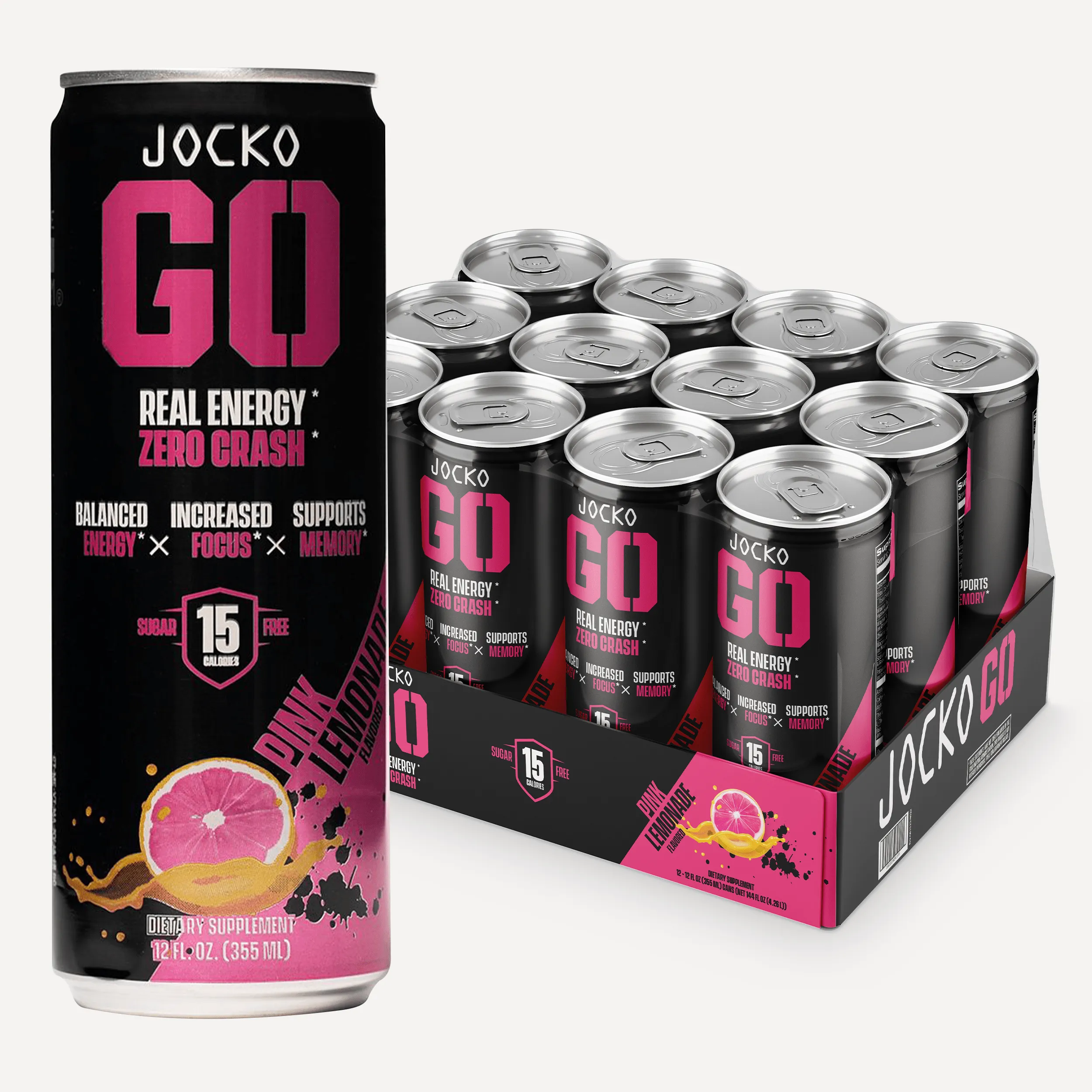 JOCKO GO ENERGY DRINK 12-PACK