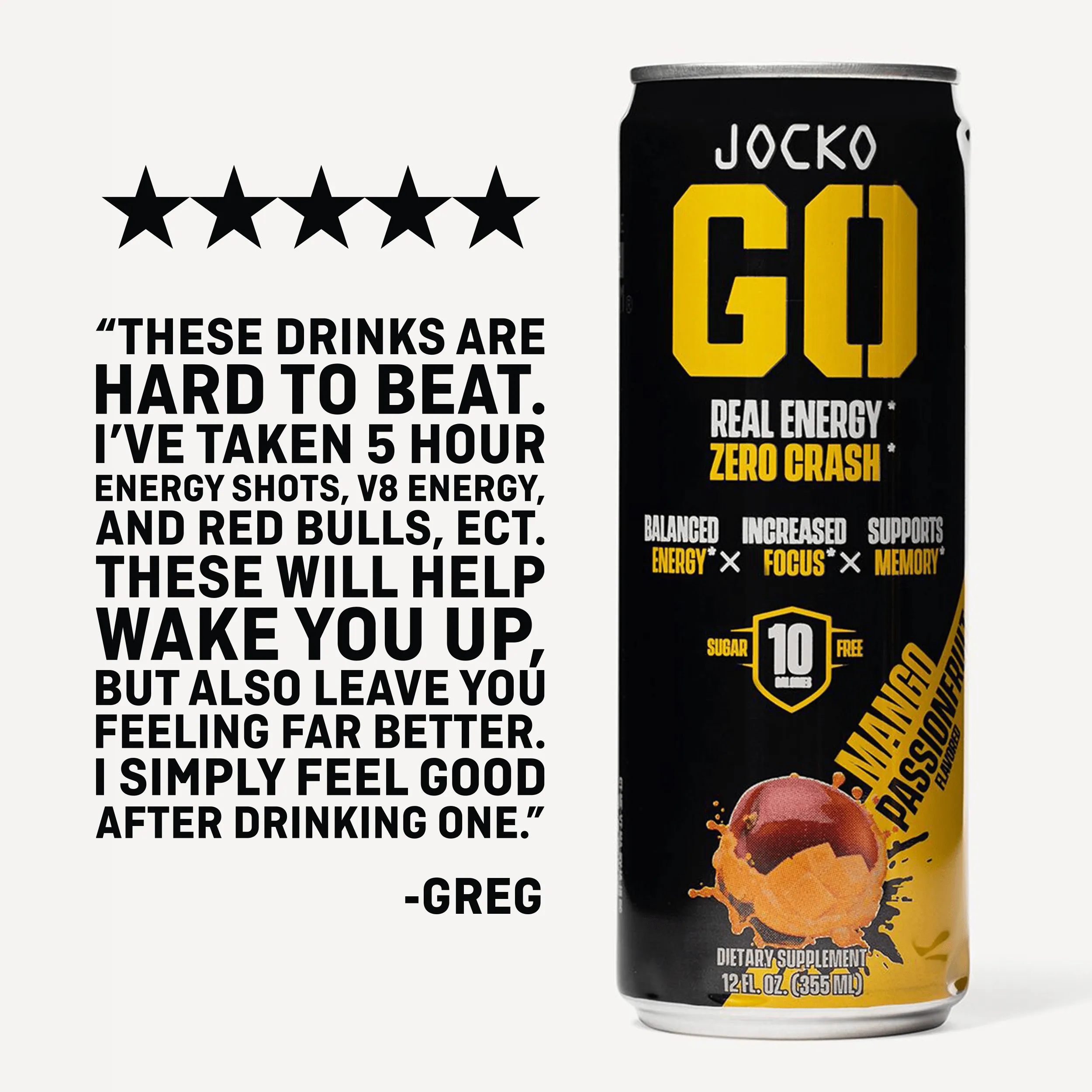 JOCKO GO ENERGY DRINK 12-PACK