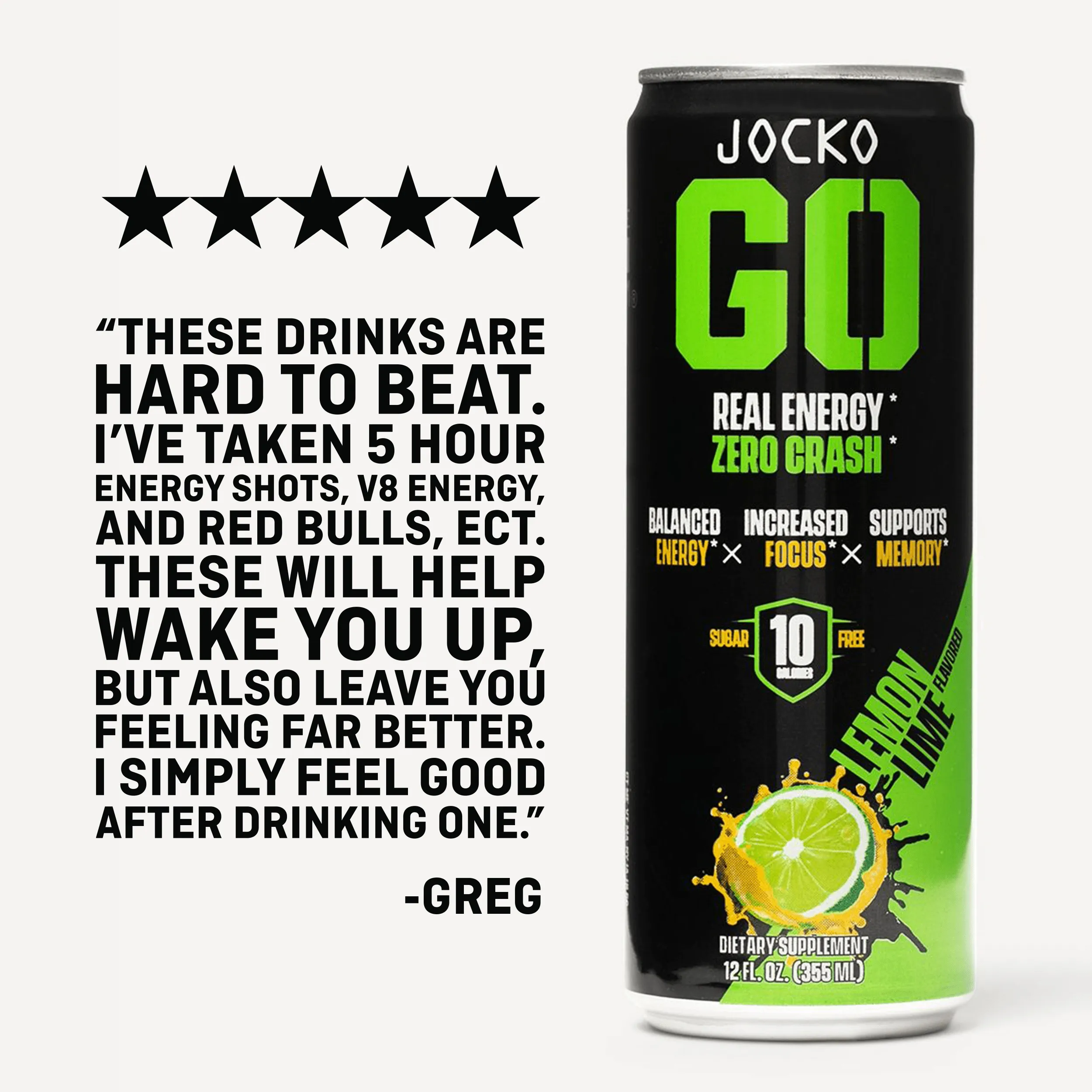 JOCKO GO ENERGY DRINK 12-PACK