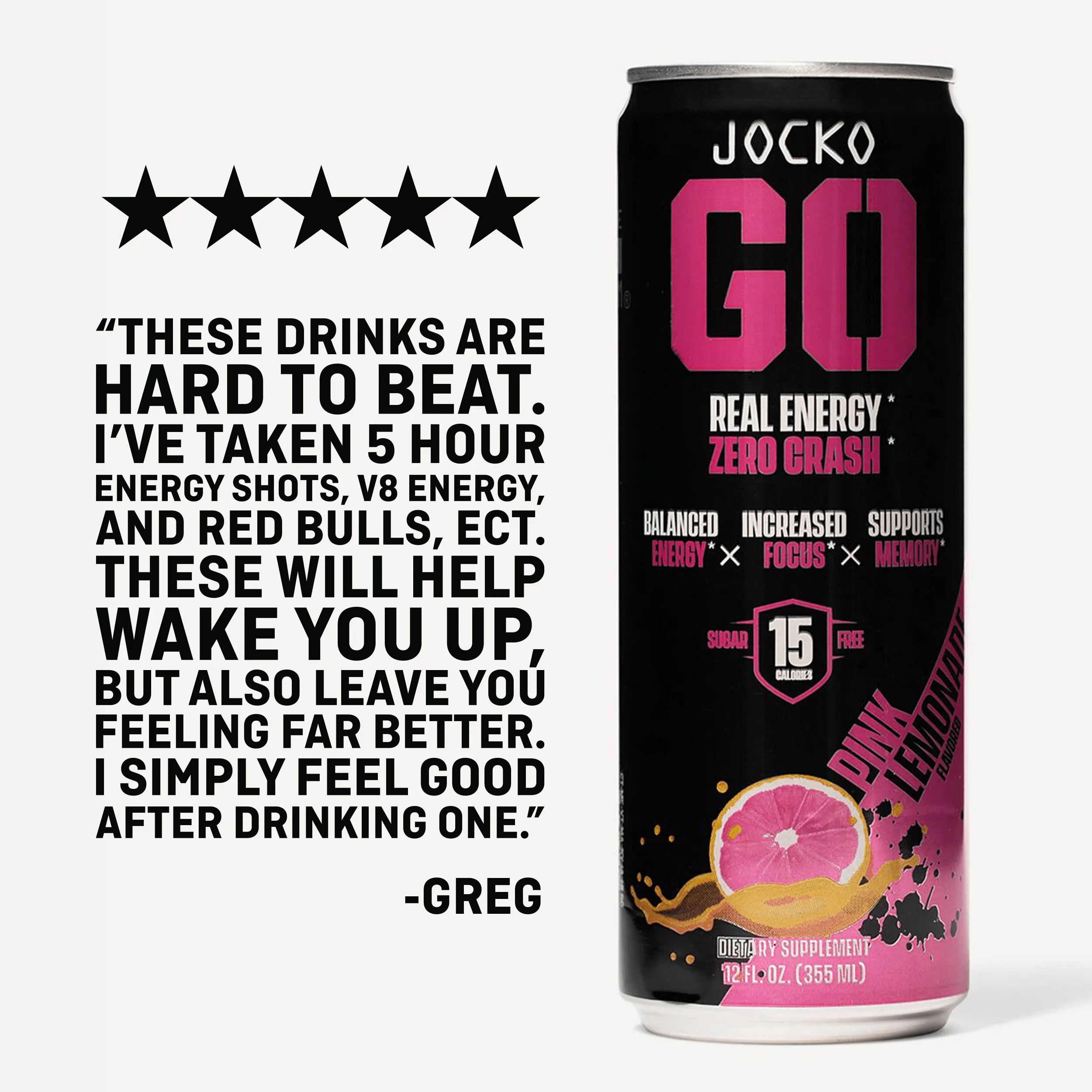 JOCKO GO ENERGY DRINK 12-PACK