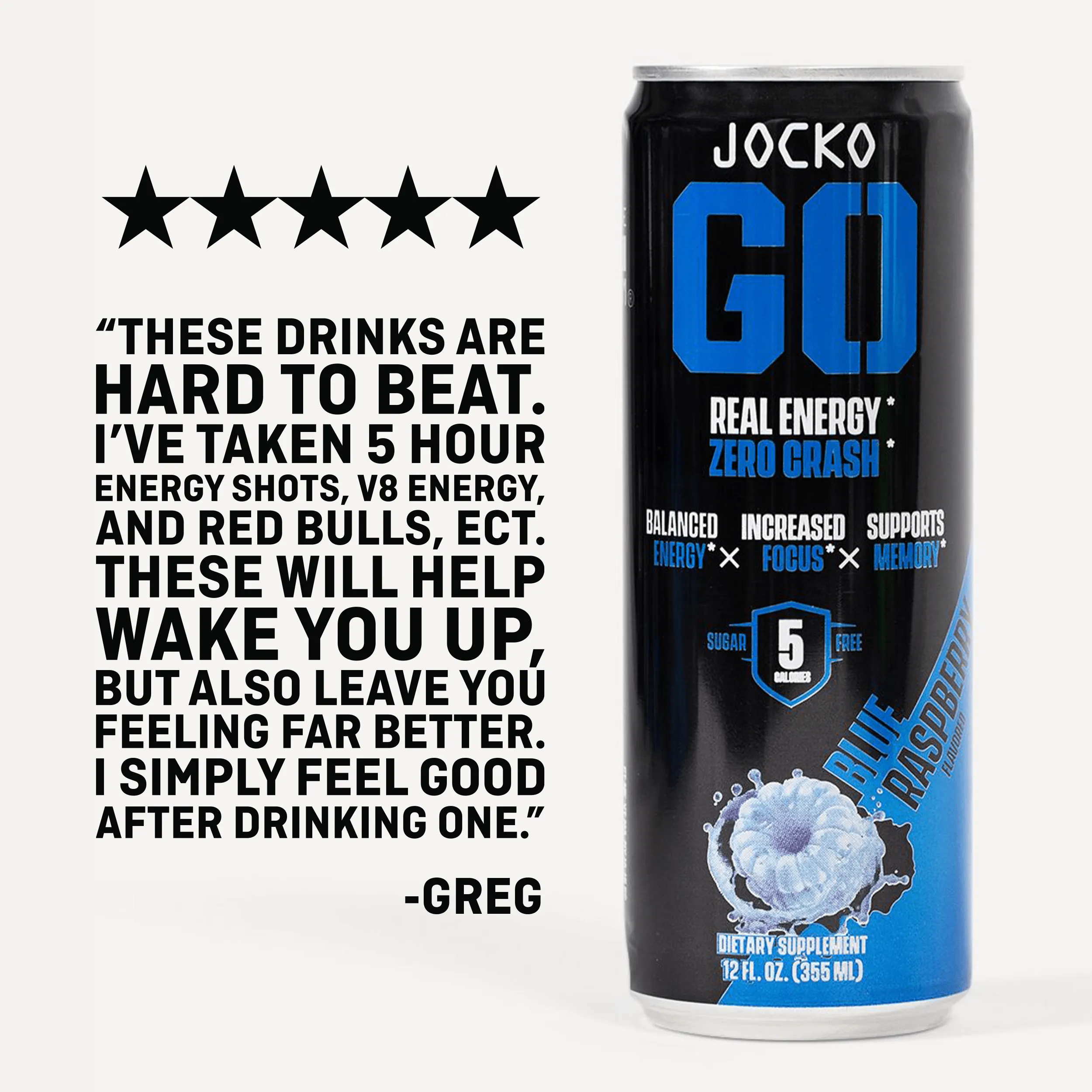 JOCKO GO ENERGY DRINK 12-PACK