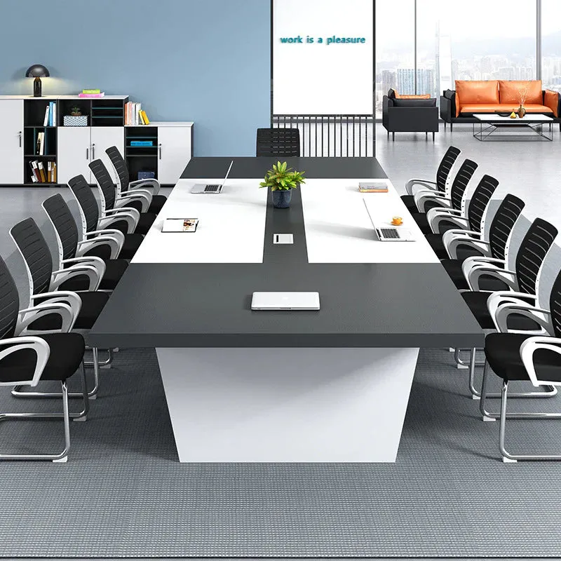 Large Conference Table Long Table Rectangular Office Negotiation Table（Stock Items）