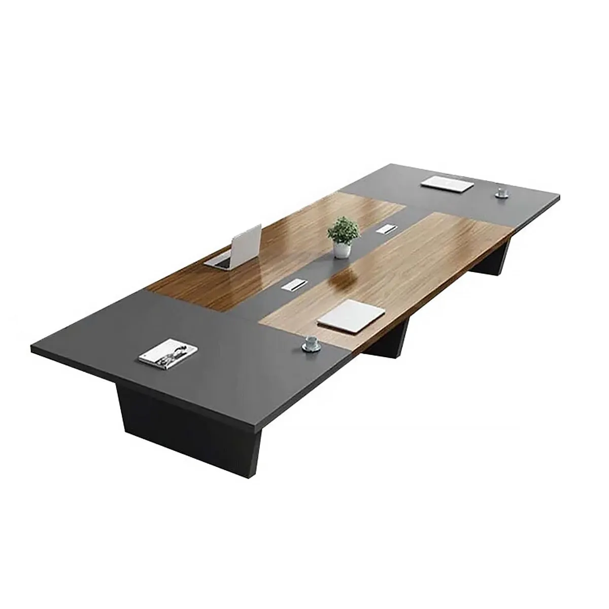 Large Conference Table Long Table Rectangular Office Negotiation Table（Stock Items）