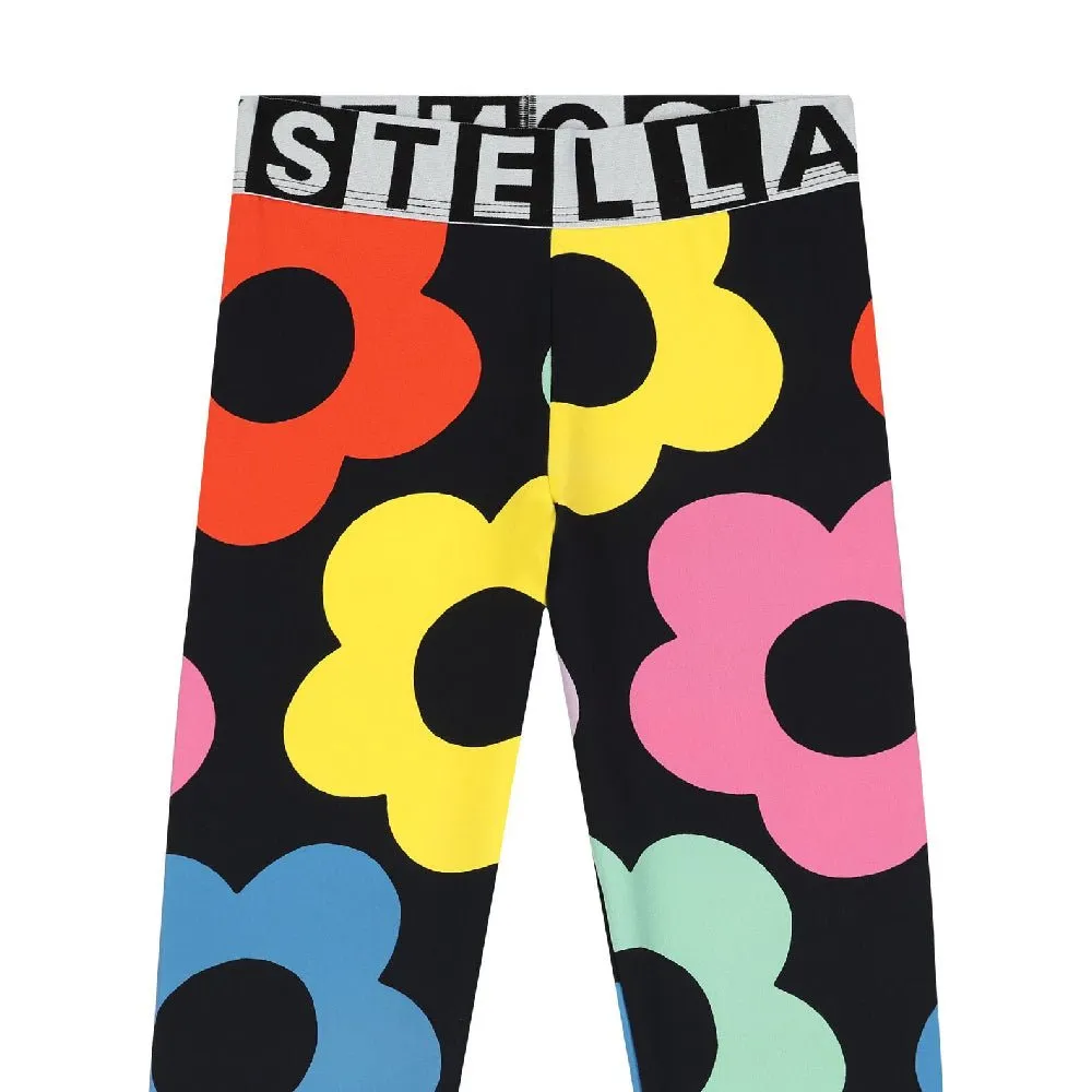 Logo Floral Leggings