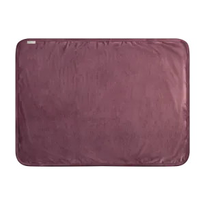 Mauve Velour Blanket