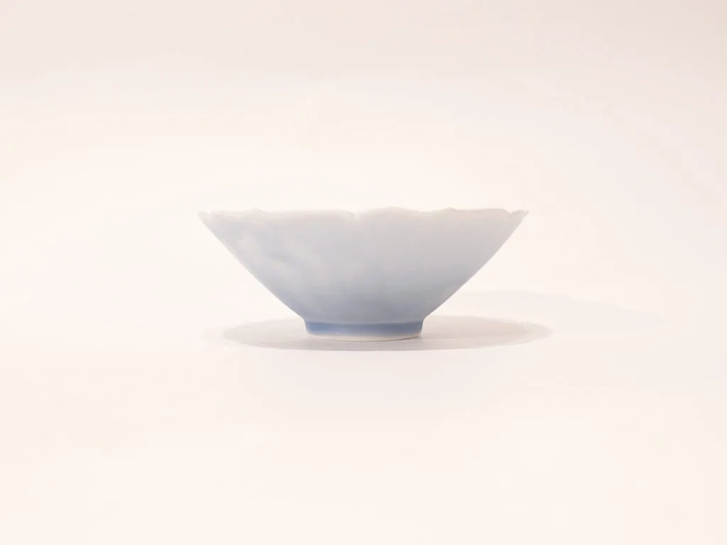 Medium Ryoka Flower Shaped Bowl by Miyuki Machida