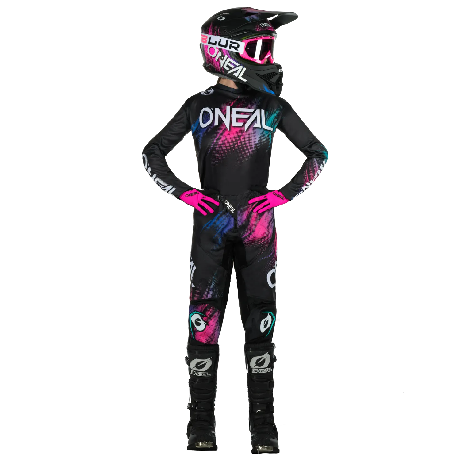 O'NEAL Women's Element Voltage V.4 Pants Black/Multi