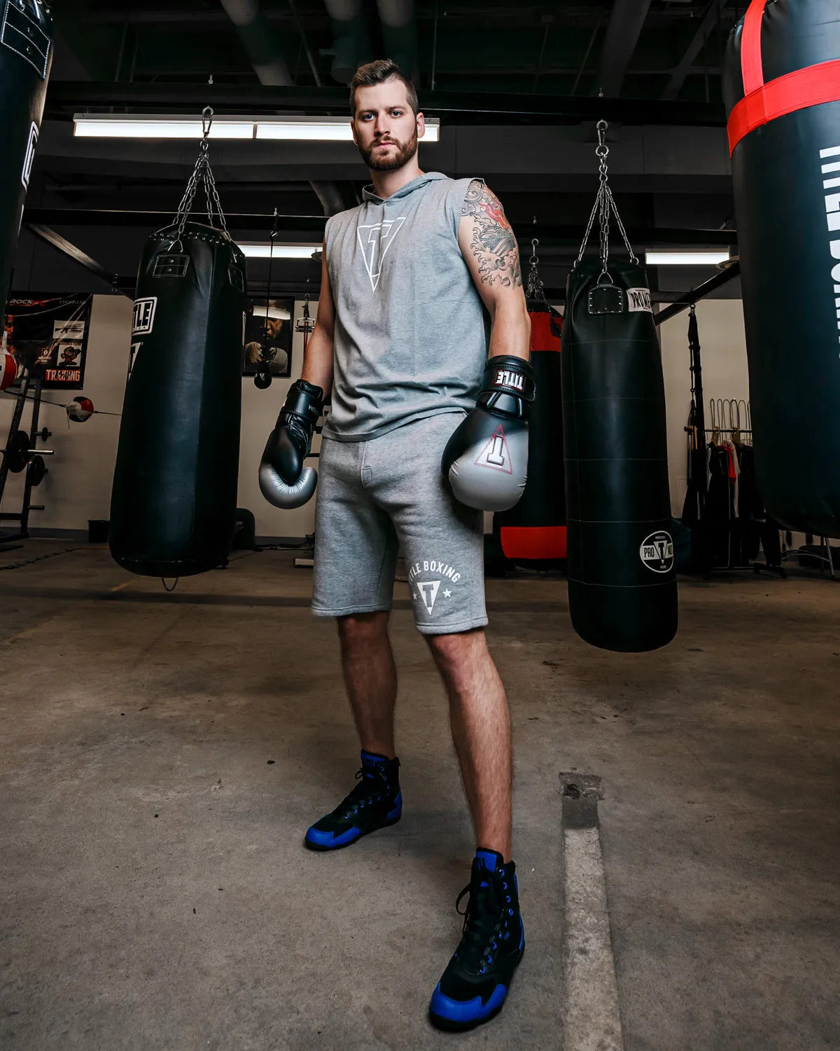 TITLE Boxing Traditional Sweat Shorts