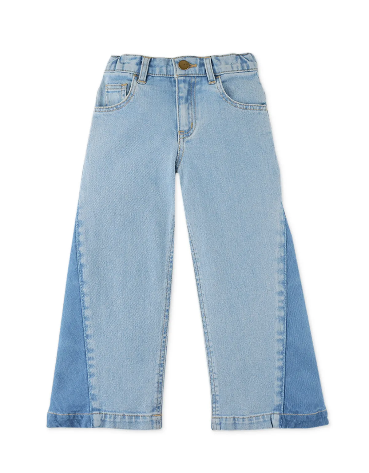 Wide Leg Denim Jeans