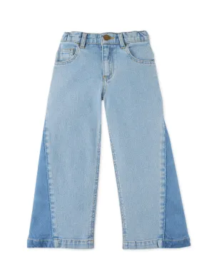 Wide Leg Denim Jeans