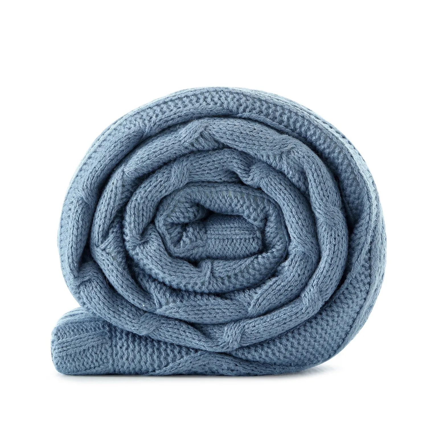 Yara Cable Knit Throw